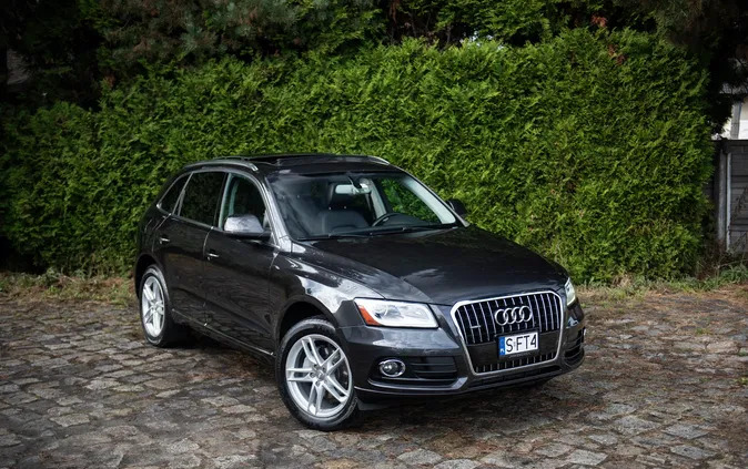 śląskie Audi Q5 cena 66500 przebieg: 193000, rok produkcji 2013 z Zabrze